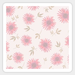 Pastel Sunflower field Sticker